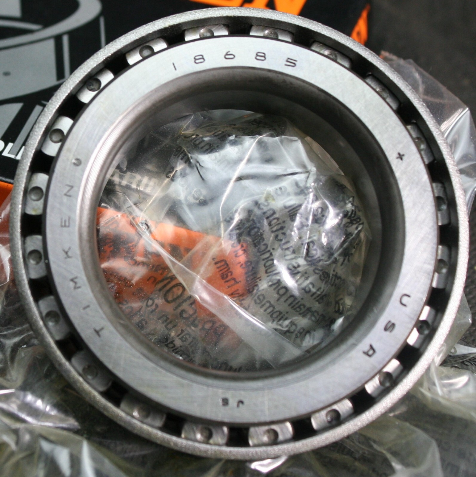 One (1) Timken 18685 Tapered Roller Bearing Cone 1-3/4″ ID USA NEW