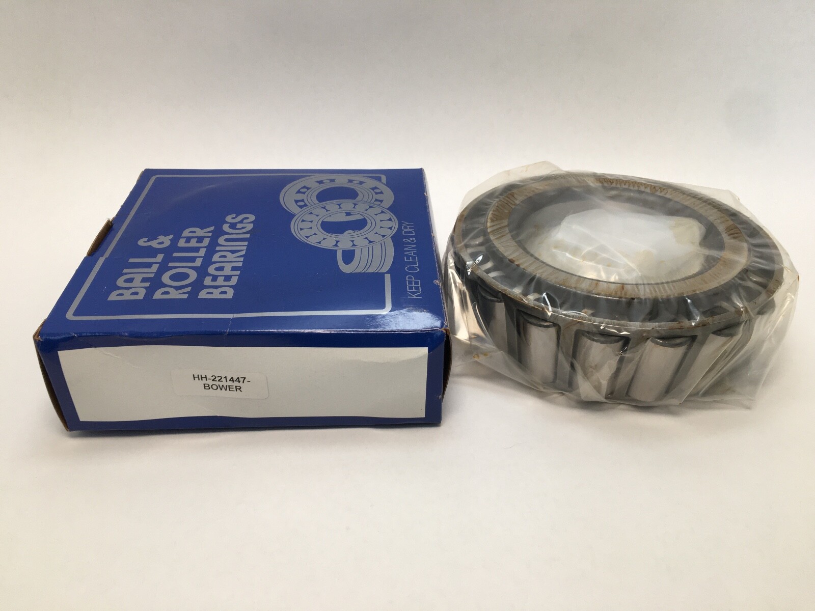 BOWER HH221447 Taper Roller Bearing Cone 3-15/16″ ID HH 221447 USA