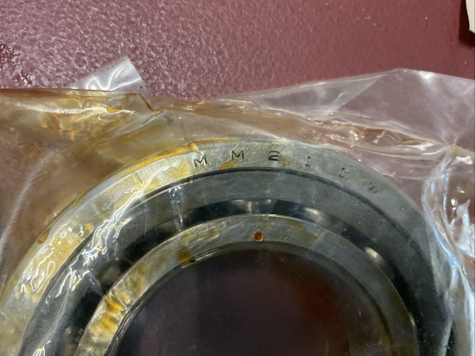 Fafnir Angular Contact Bearing Set 2MM211WI-DUM NOS In Original Plastic