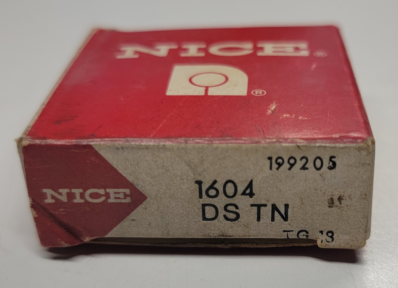 NICE 1604 DSTN TG18 Deep Groove Ball Bearing 7/8″ O.D. New Old Stock