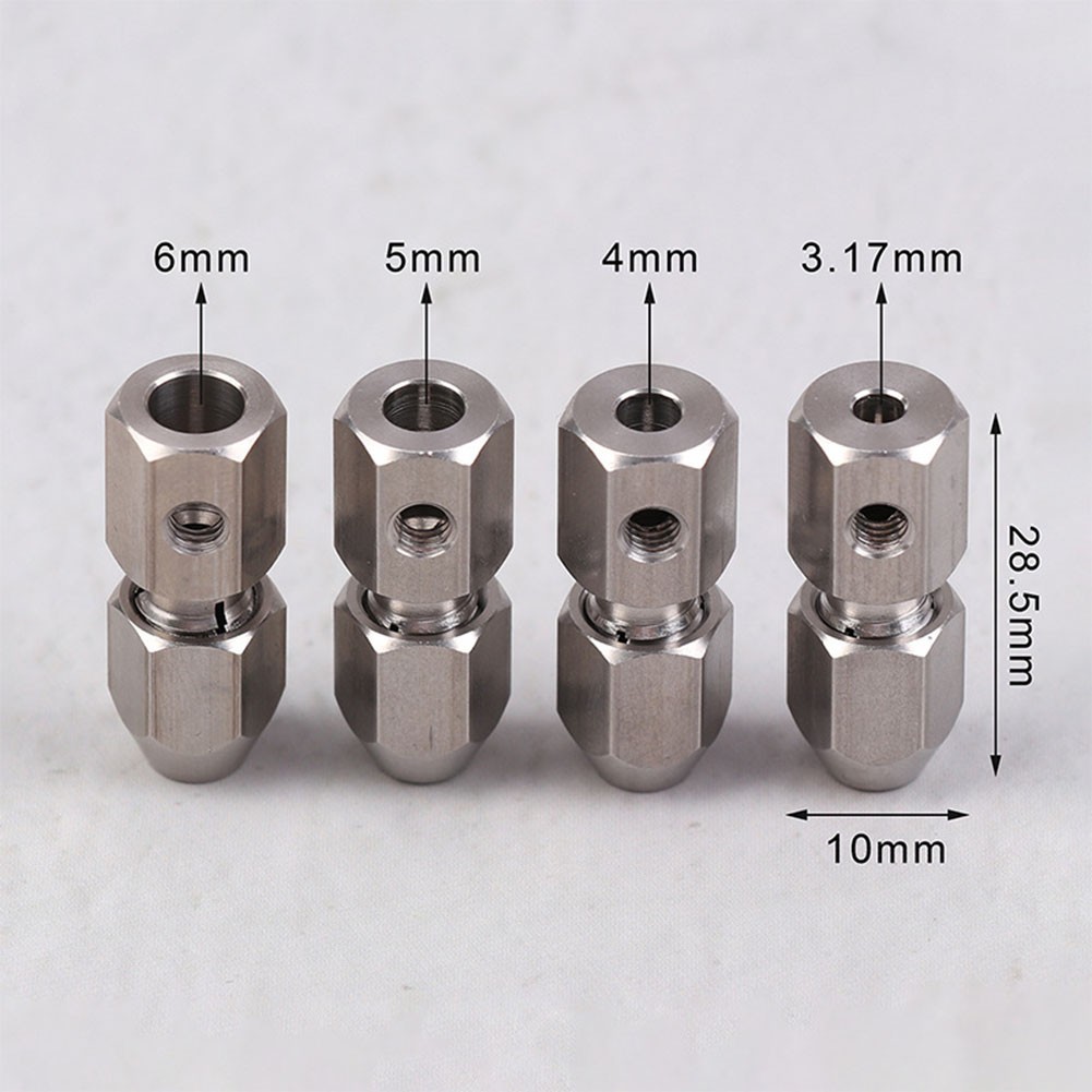 RC Boat Coupler 3 17mm Flexible Stainless Steel Shaft Connector for Model