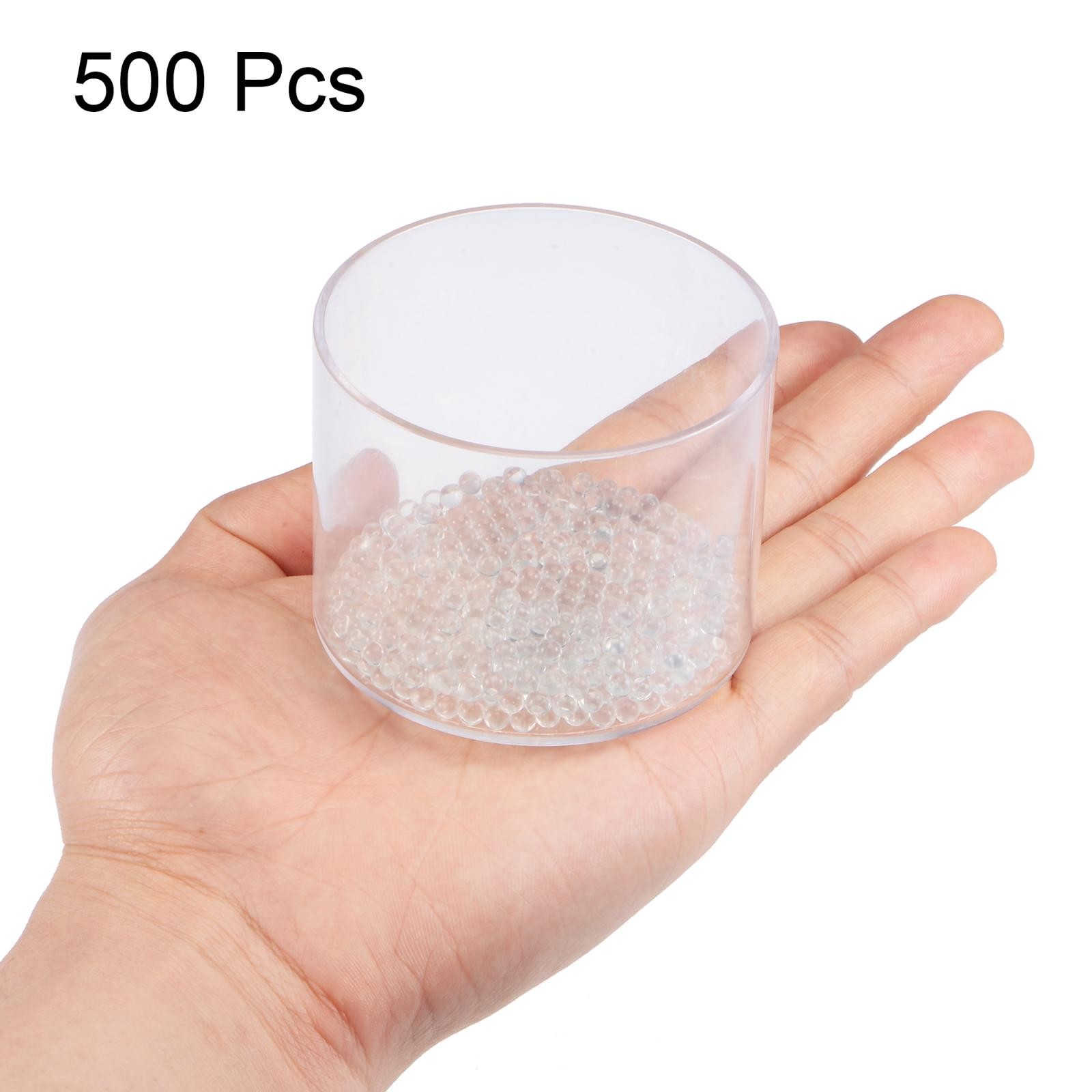 500pcs 4mm Solid Round Clear Glass Ball Boiling Stones Soda Lime Glass Beads