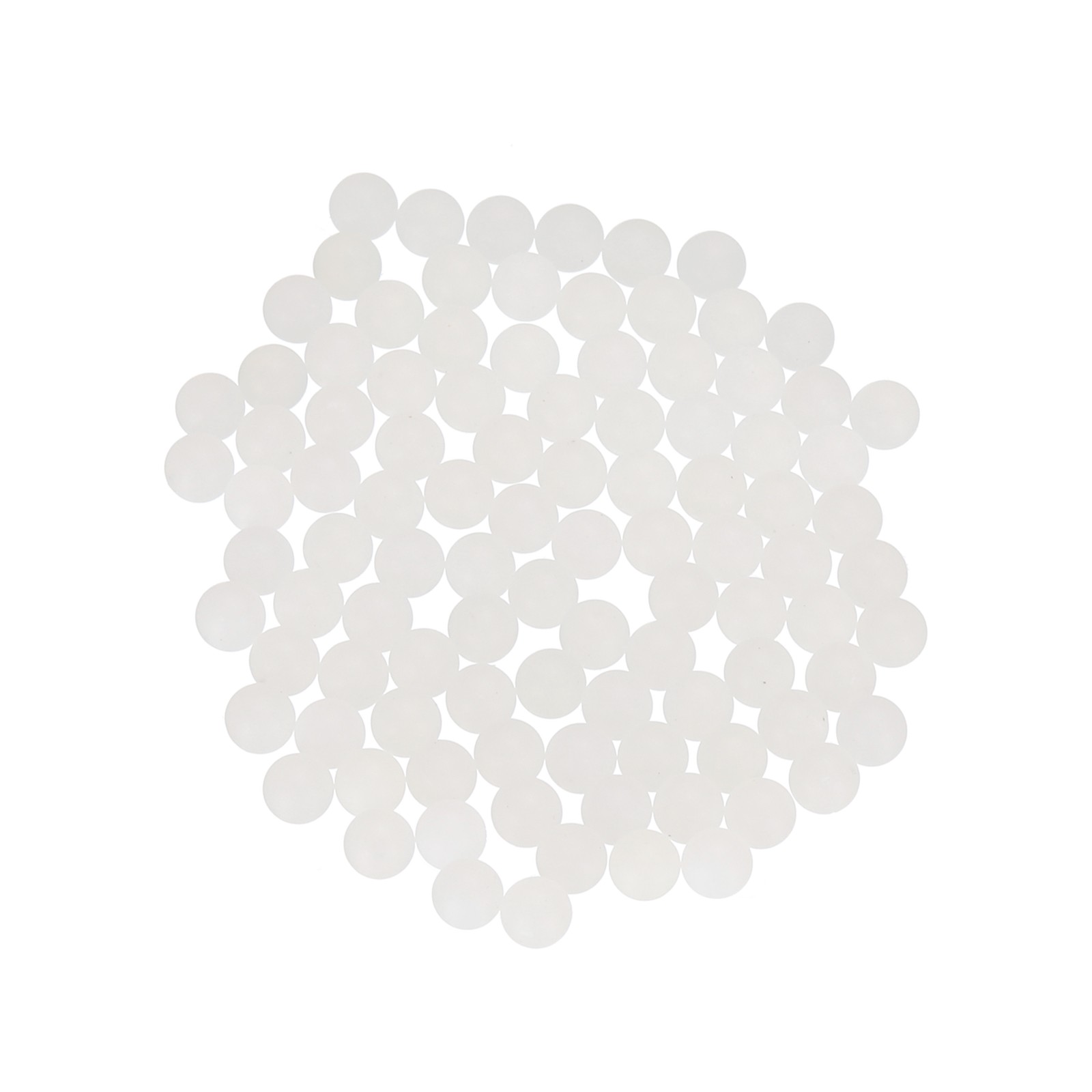 200pcs Nylon Bearing Balls 3/32″ Solid Plastic Balls G1 Precision, White