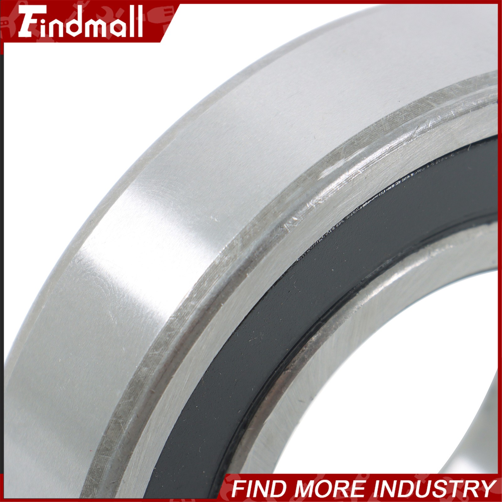 Findmall 6208-2RS Deep Groove Bearings 4pcs 40mm x80mm x18mm Rubber Sealed