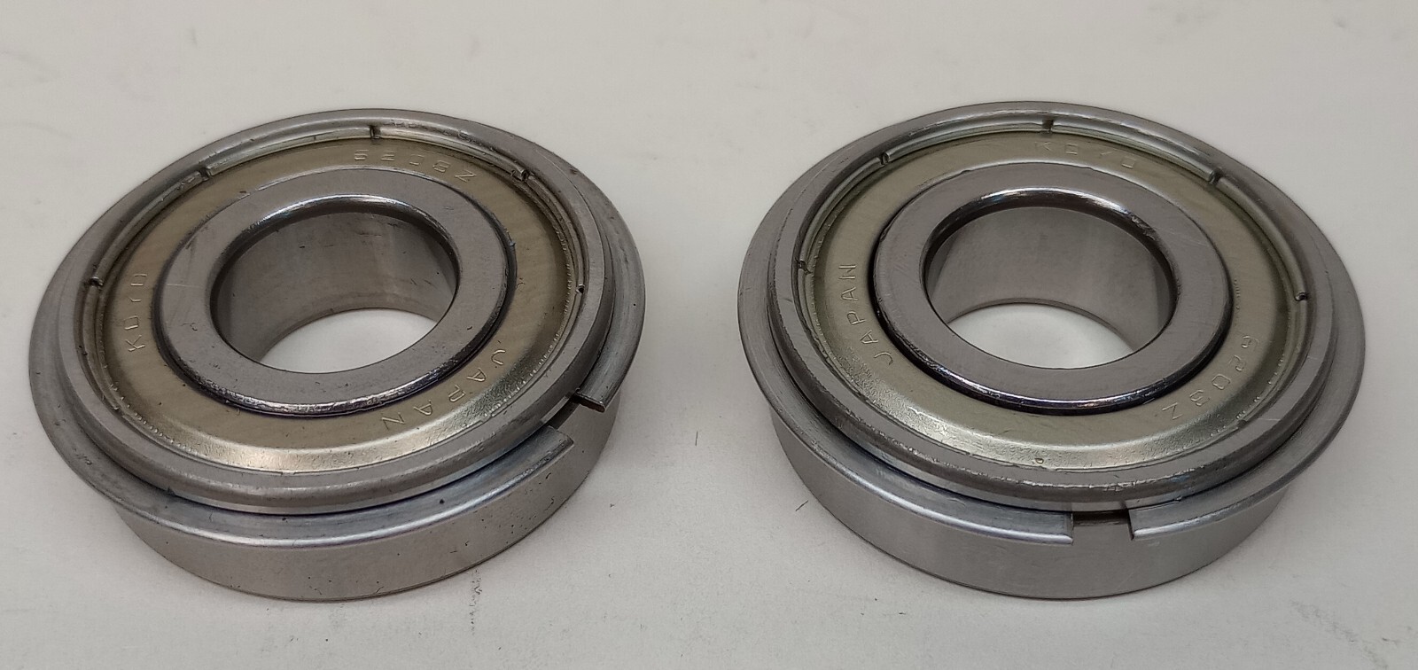 Koyo 6203ZZNR Ball Bearing Deep Groove 17mm ID X 40mm OD X 12mm W (Pack of 2)