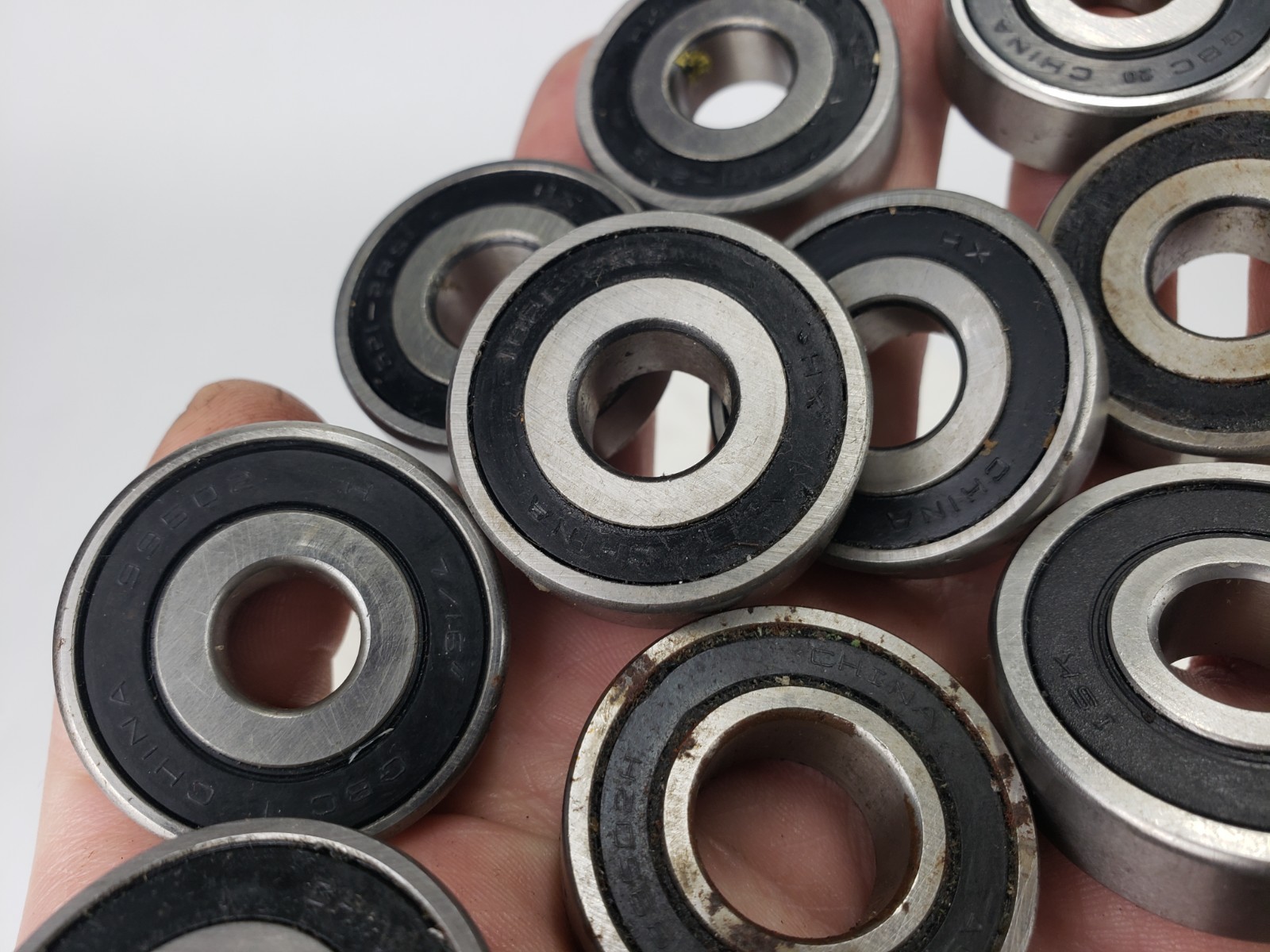 100+ Shield Ball Bearing Lot – Invacare 6201Z 1621 6301 99502 7/16″ 1/2 Bearings