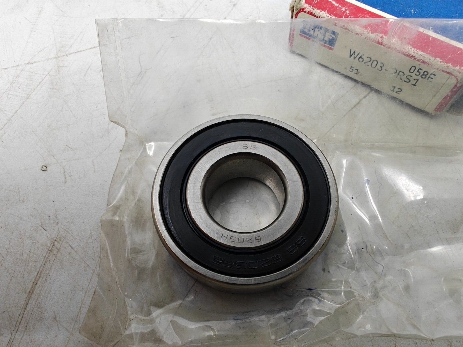 SKF W6203 2RS1 Ball Bearing W 6203 – 2RS1 / SS 6203 2RS Stainless Steel , SKF