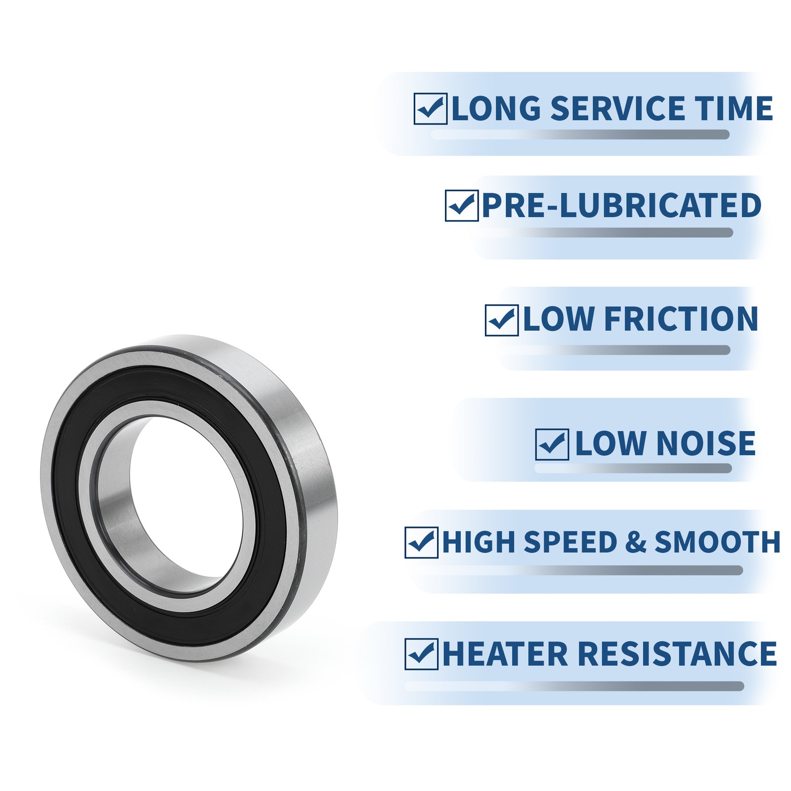 6211DDU ball bearings 55x100x21mm 1 piece wheel for scooter and skateboard