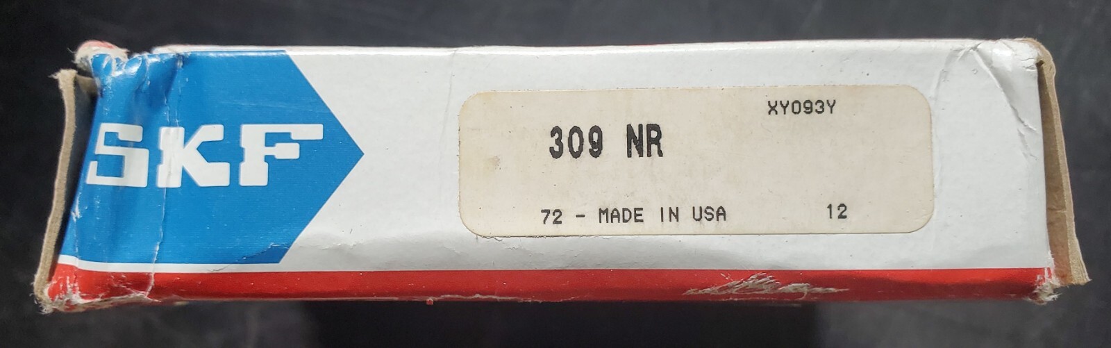 One(1) SKF 309 NR Single Row Deep Groove Ball Bearing 45MM Bore