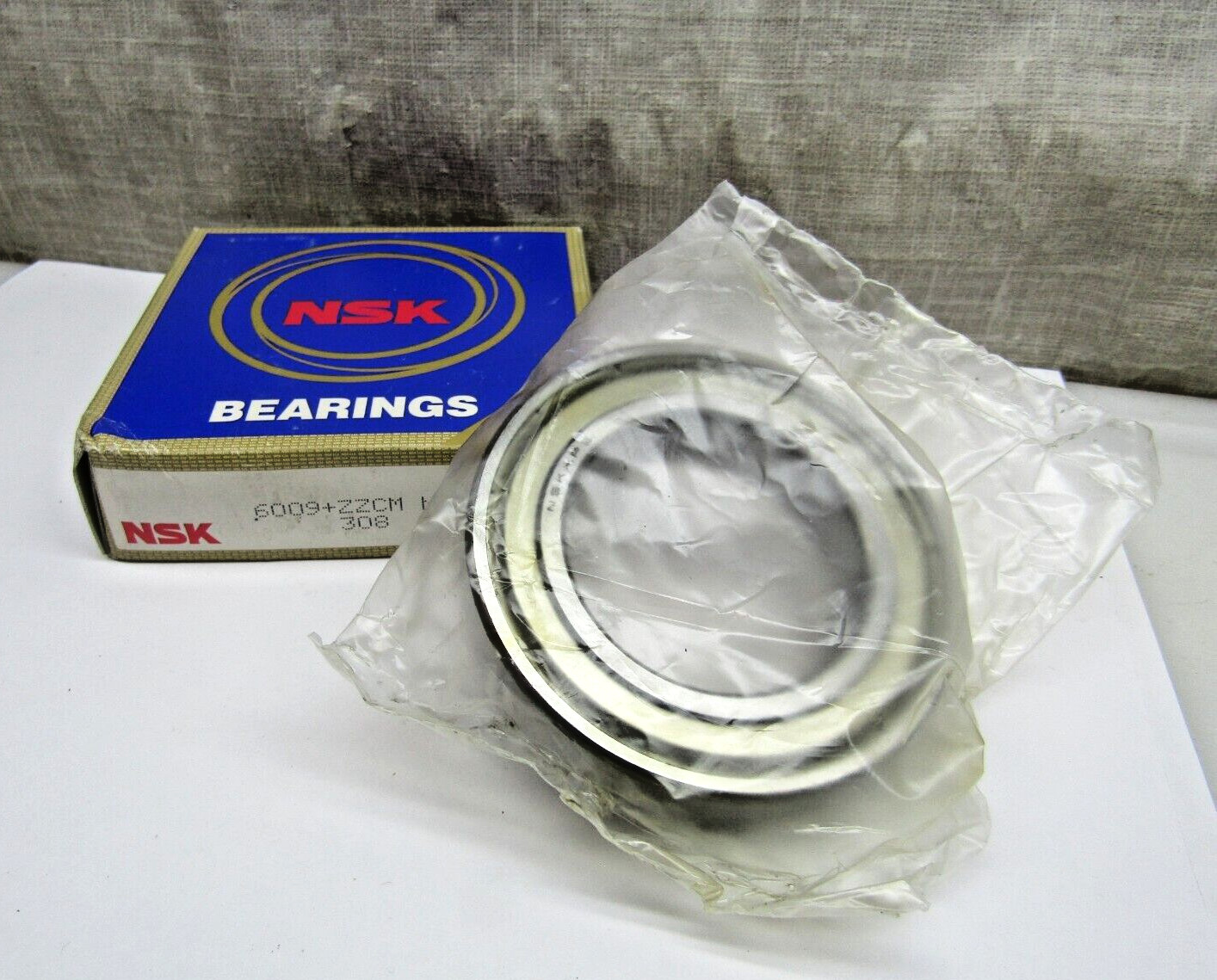 NSK 6009-ZZ 45 mm x 75 mm x 16 mm Shielded Bearing