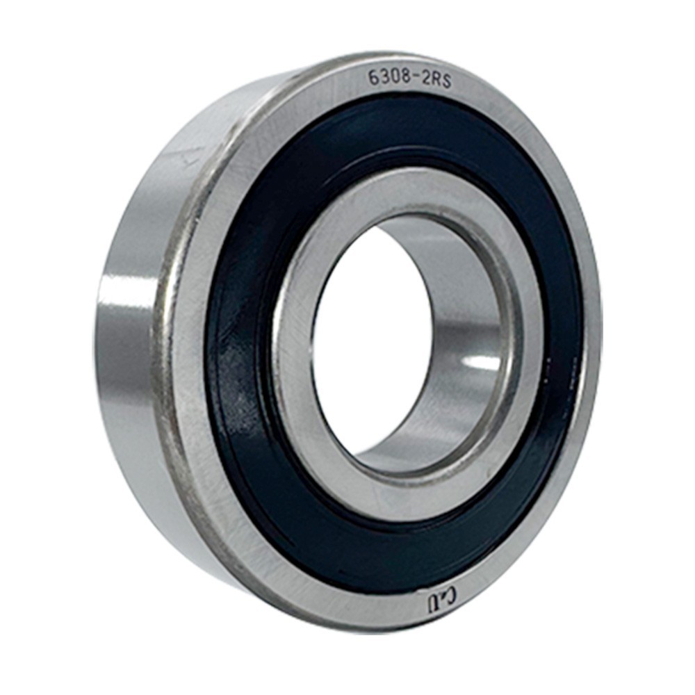 2 Pack CKU 6308-2RS 40x90x23mm Double Rubber Sealed Deep Groove Ball Bearings