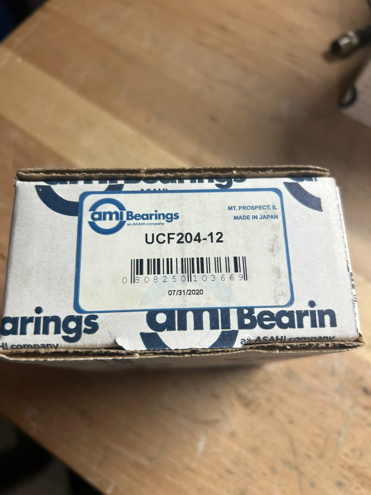UCF204-12 AMI Bearing-NEW IN BOX