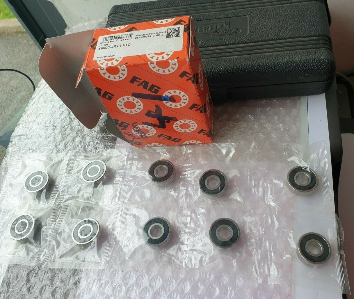 FAG S6000-2RSR-HLC DEEP GROOVE BALL BEARING 10/PK (IN23S1B4)