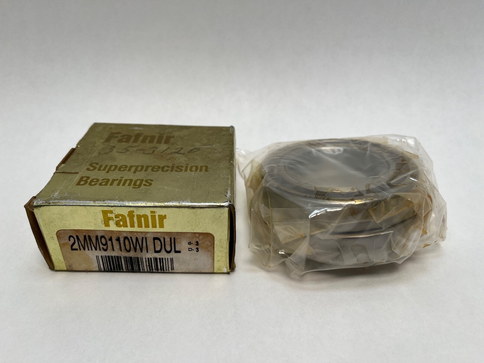 Fafnir 2MM9110WI-DUL Bearing 50x80x16mm 2MM 9110 WI CR DUL 7010-C USA 2 Pcs