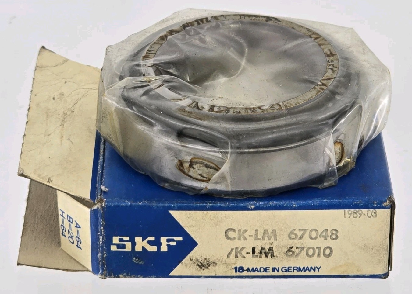 NOS CKLM67048 SKF Roller Bearing Germany