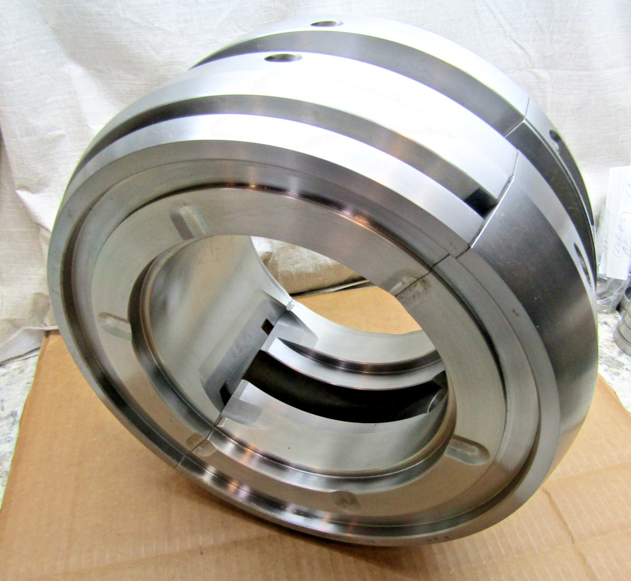 PBS 200mm ID Turbine Generator Babbitt Bearing with Renk Labyrinth Seals