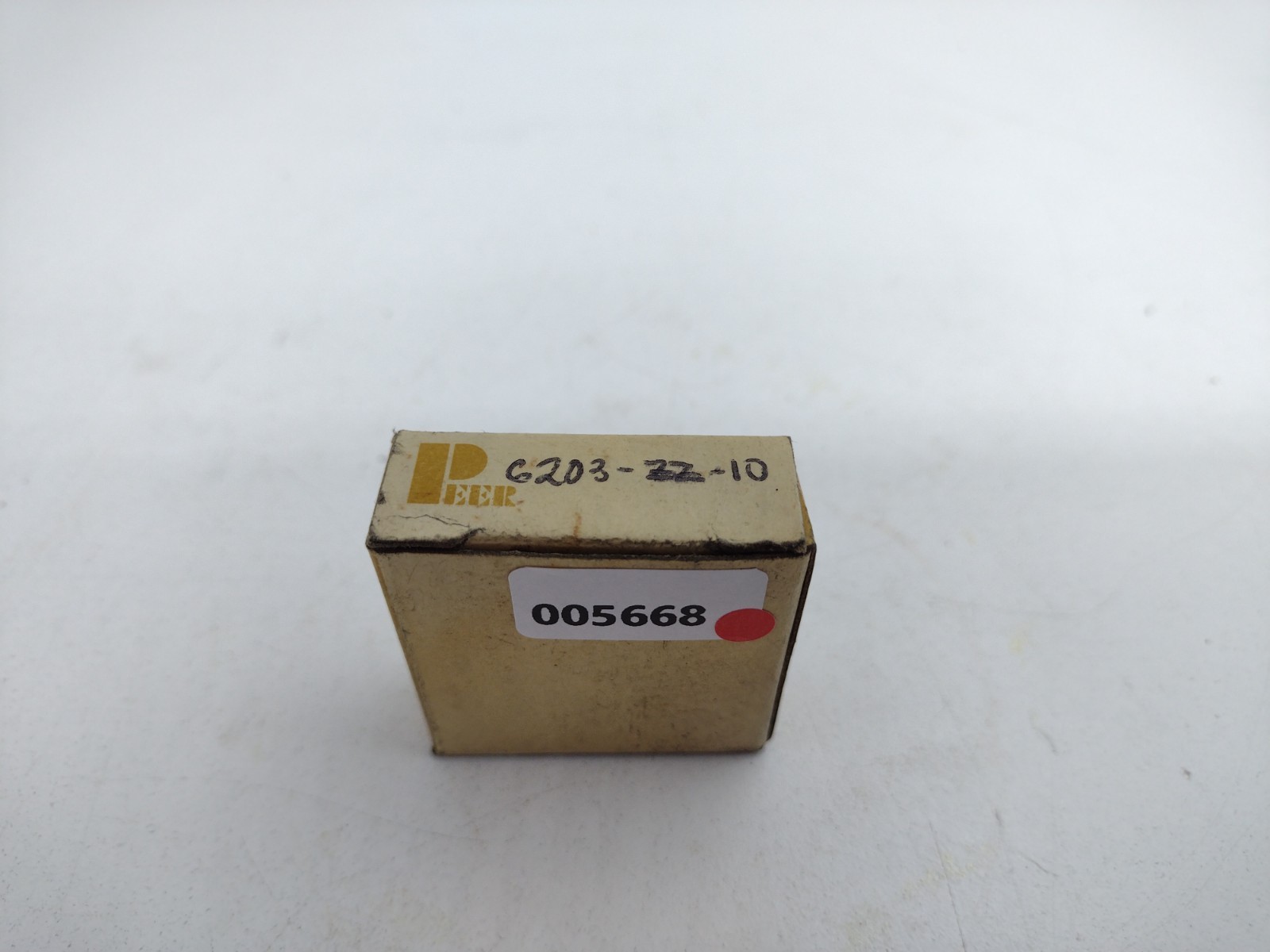 *** Peer 6203-ZZ-10 Ball Bearing 5/8-inch Bore
