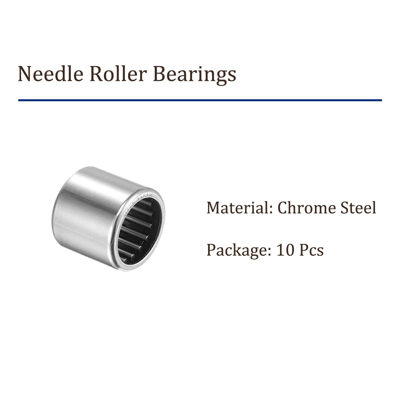 10pcs SCE1012 Needle Roller Bearings 5/8″x13/16″x3/4″ for Gearbox Use