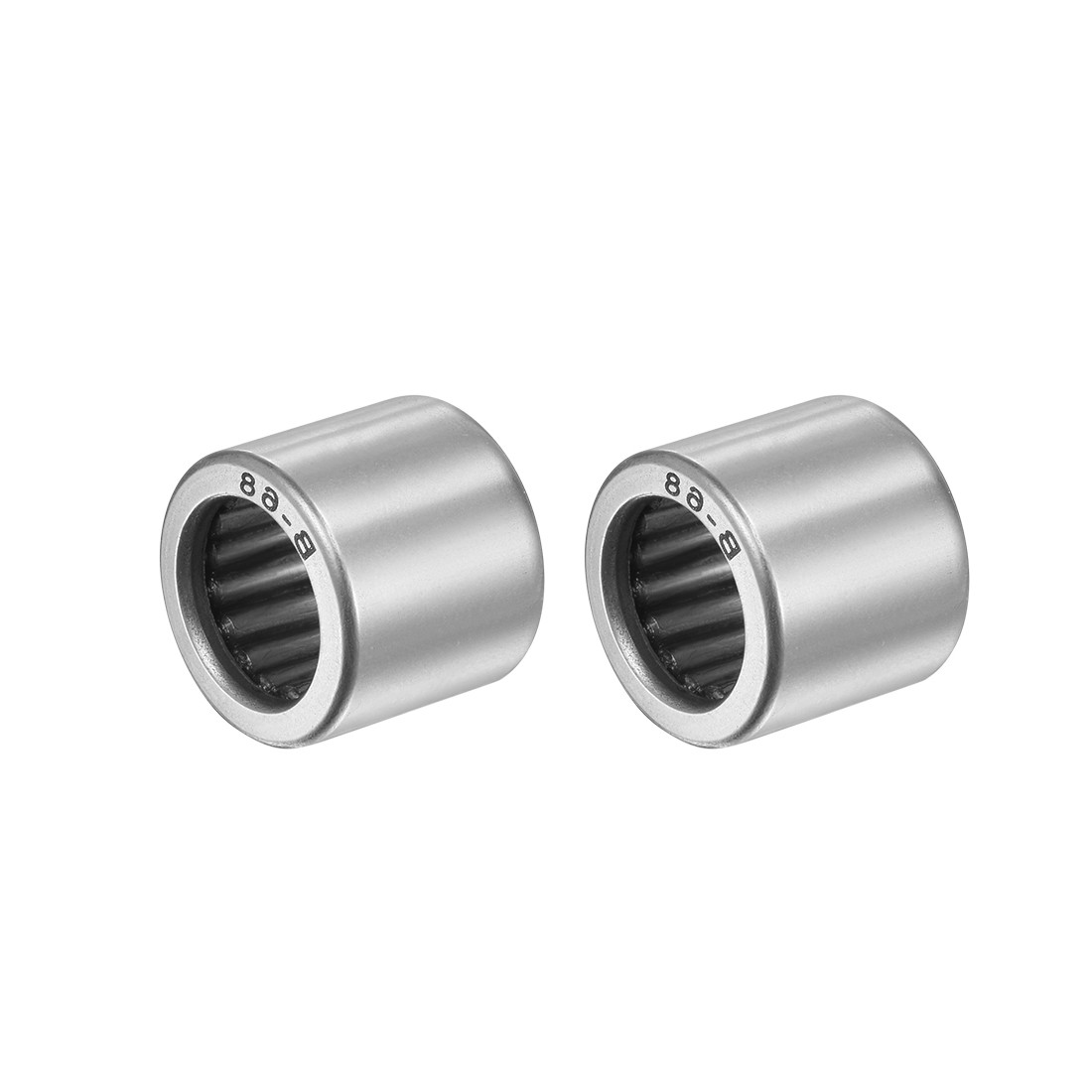 2pcs 3/8″x9/16″x1/2″ B68 Needle Roller Bearings Full Complement Drawn Cup