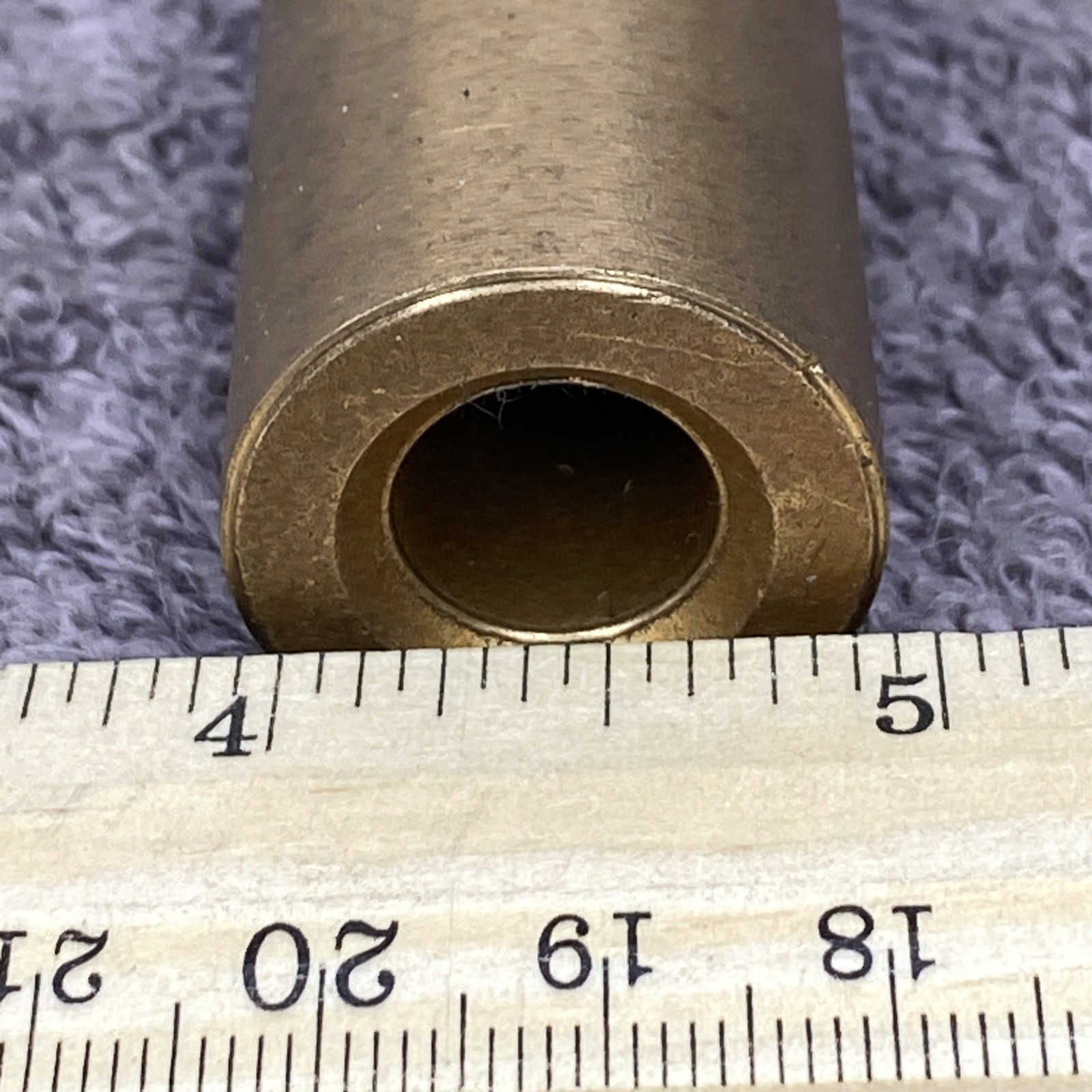 Bunting Bearings ET0408 Solid Bar 1/2 x 1 x 6.5 New Old Stock