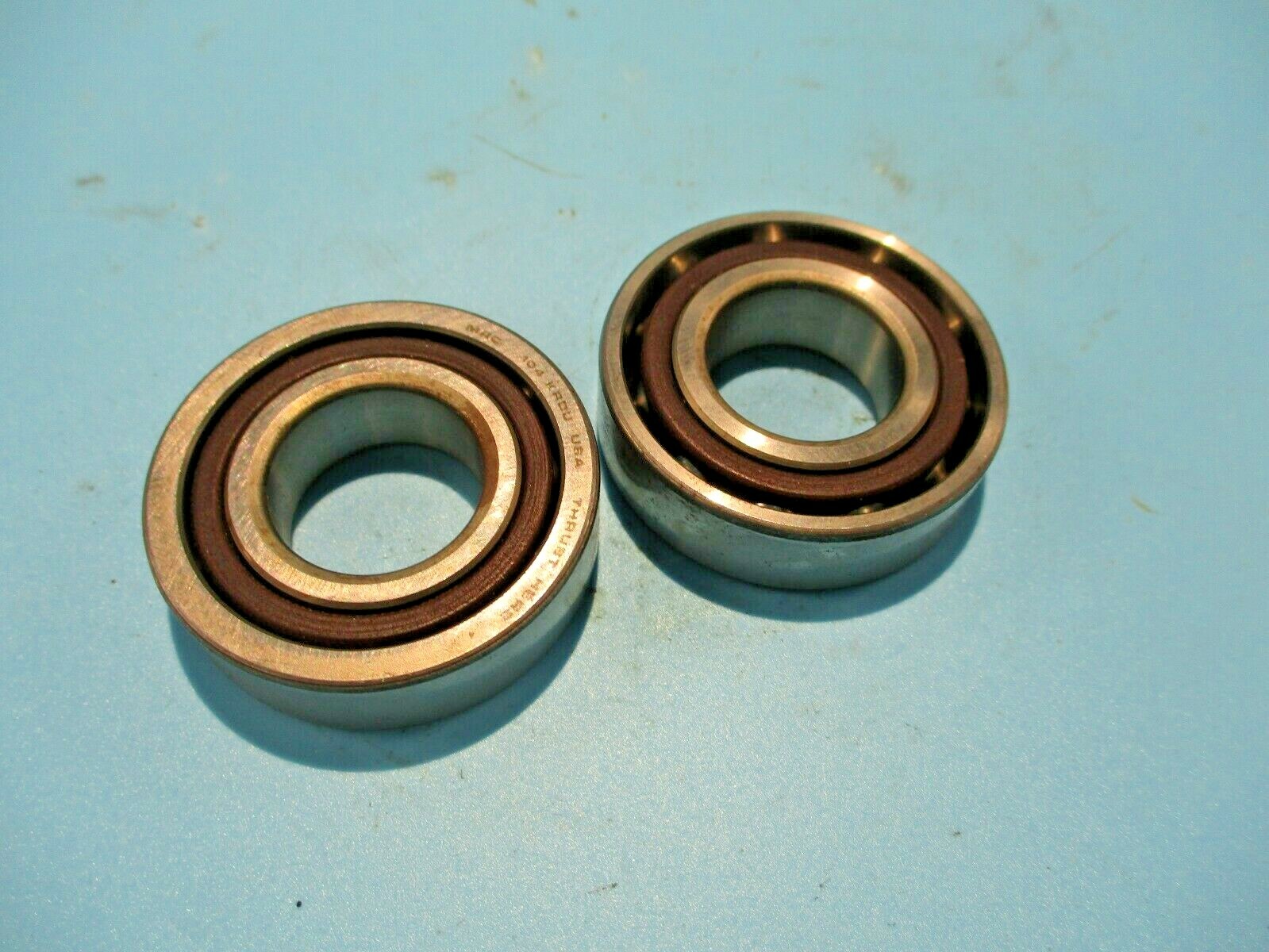 NEW 1 PAIR MRC 104KRDU ANGULAR CONTACT BALL BEARING