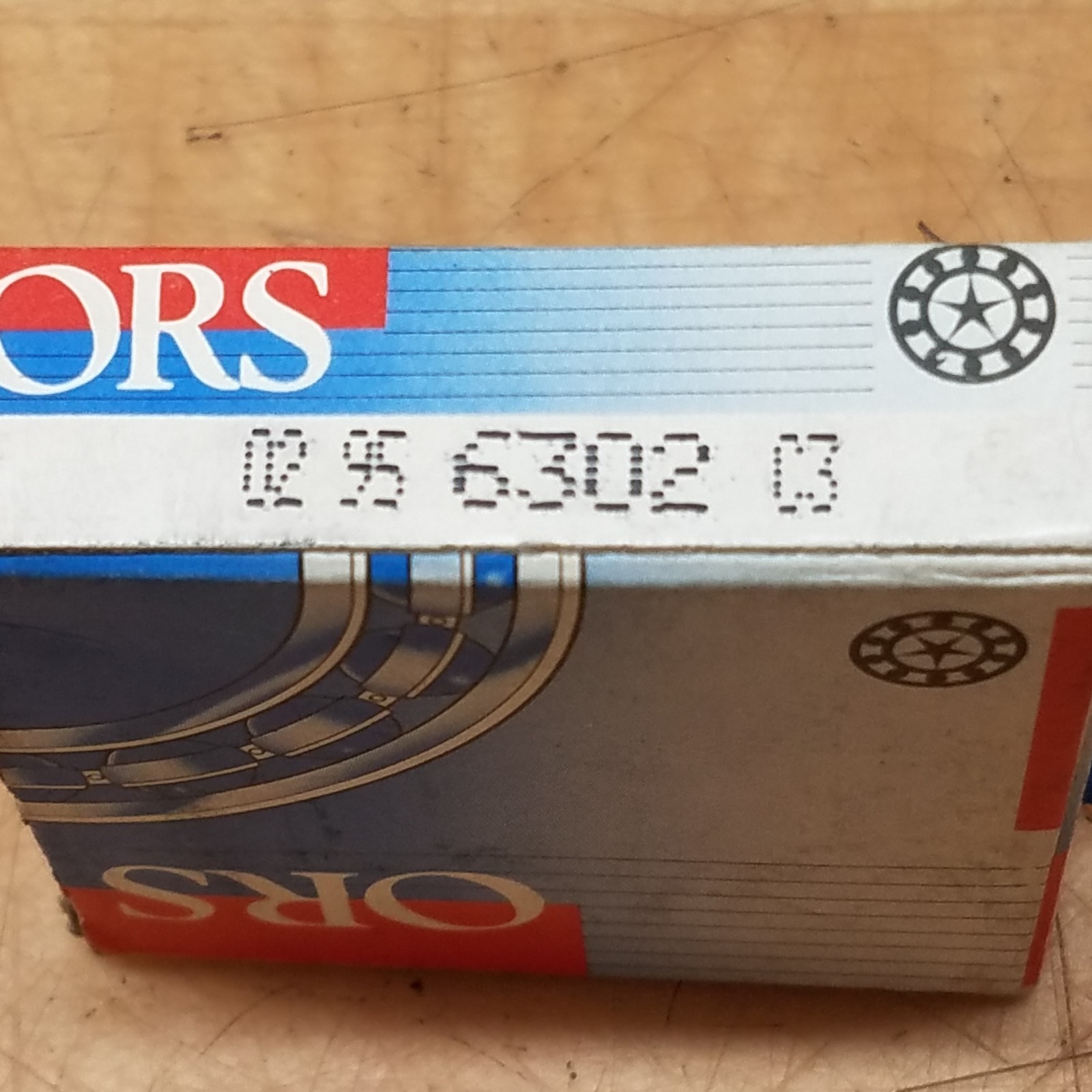 ORS Bearings 6302 C3 Ball Bearing, 15x42x13mm – NEW