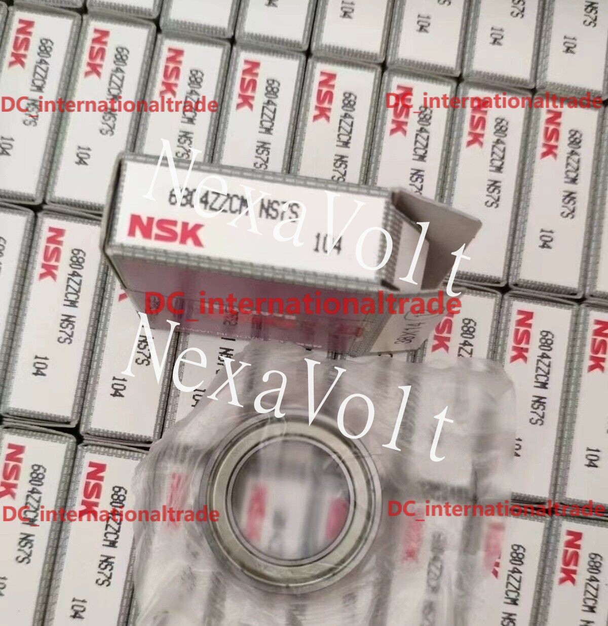 NEW NSK 6804ZZCM deep groove ball bearing 1PCS #DC