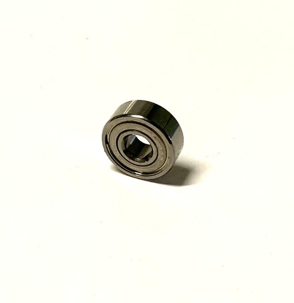 NMB R-3ZZ Shielded Ball Bearing 3/16″ X 1/2″ X 0.1960″ (7 Available)