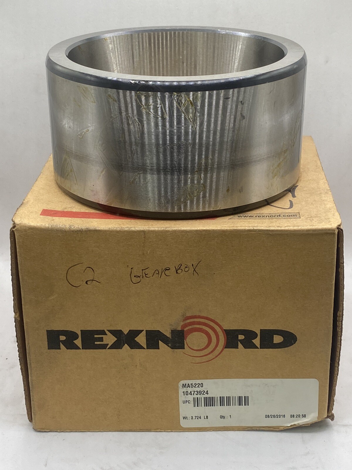Link-Belt Rexnord Cylindrical Roller Bearing Straight 100 mm ID MA5220