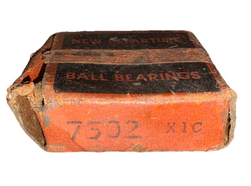 New Open Box “New Departure” Ball Bearings ~ #7502 X1C