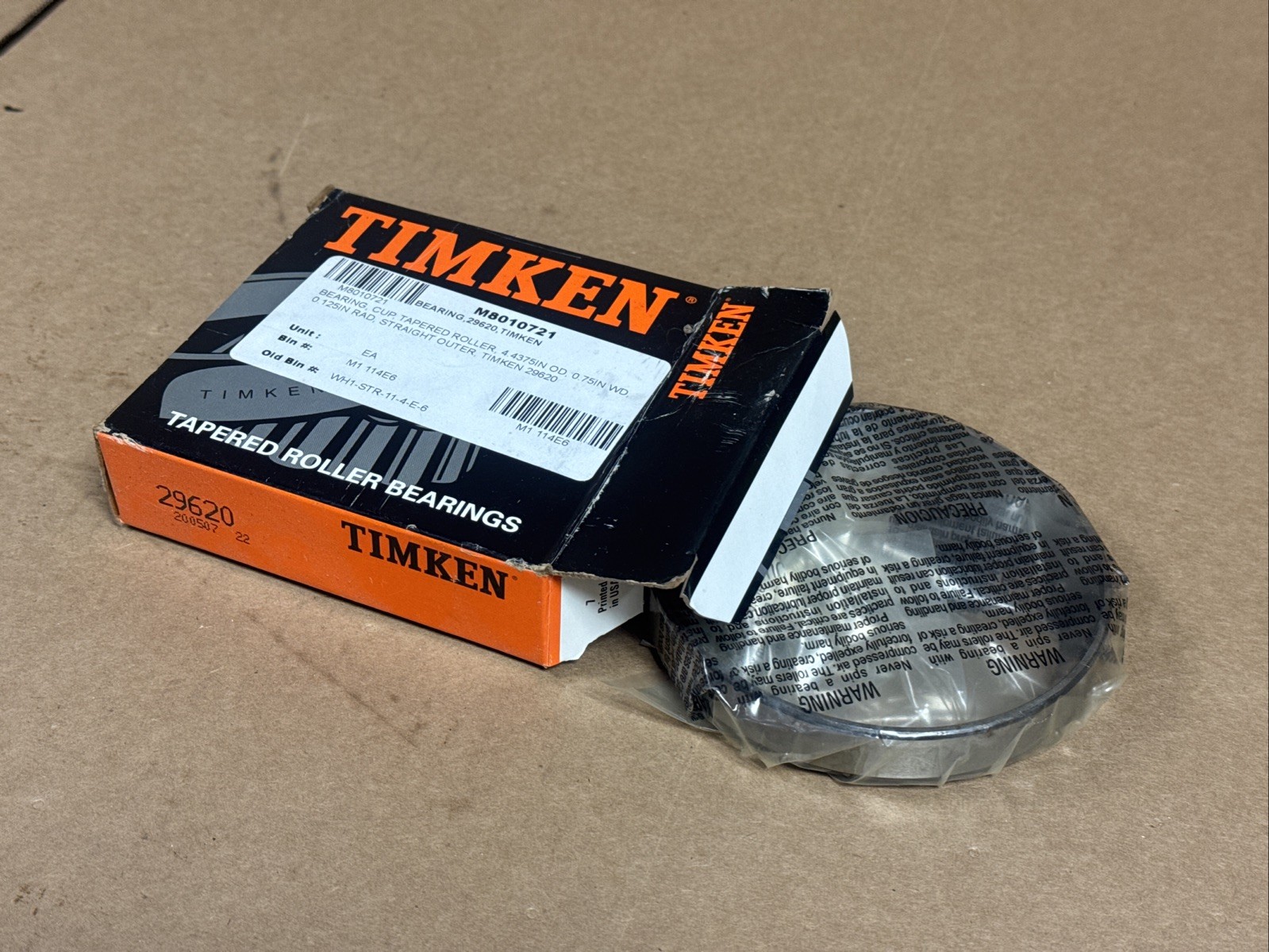 NEW Timken 29620 Tapered Roller Bearing Cup GENUINE FAST SAME DAY SHIPPING