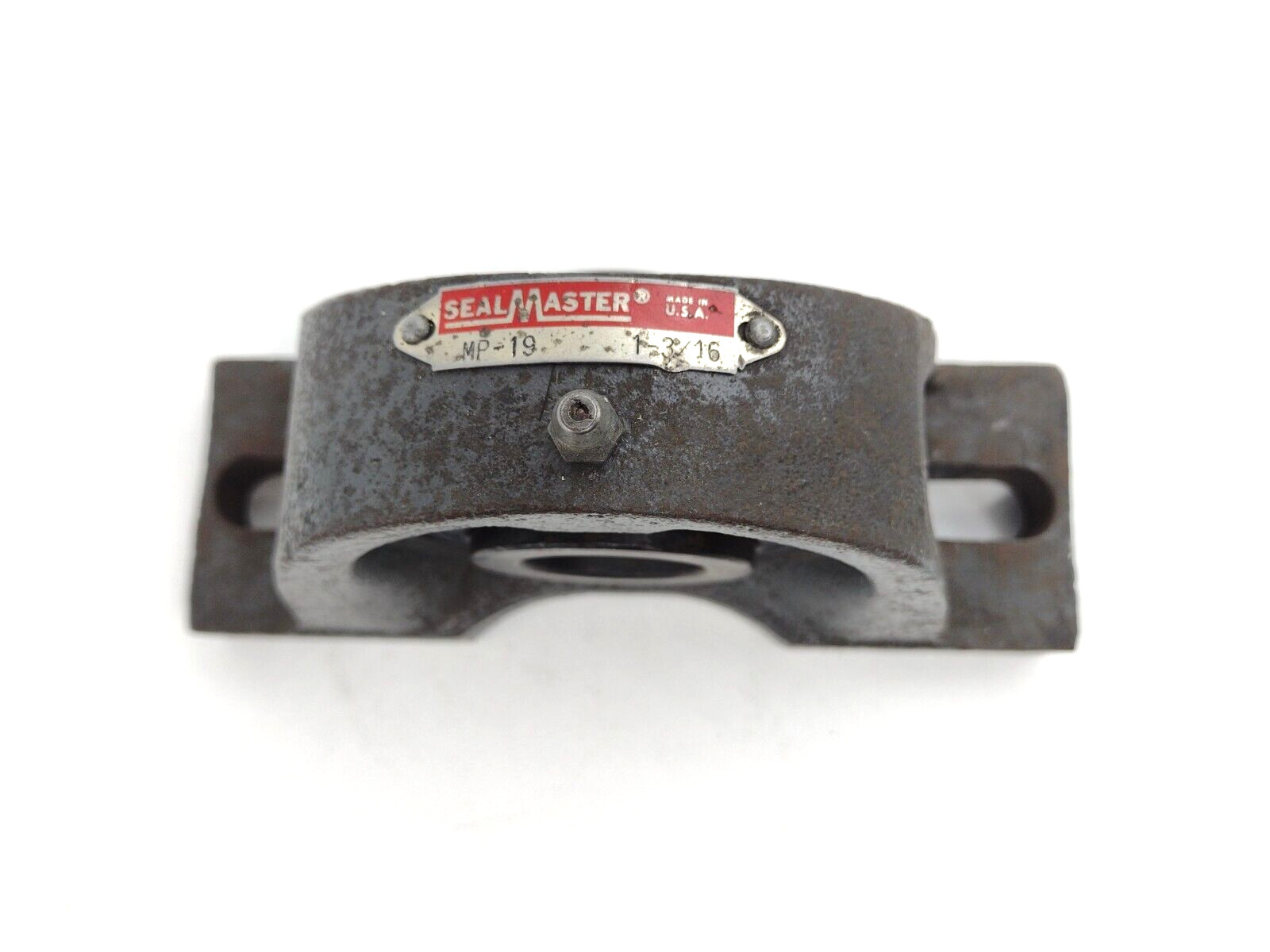 SealMaster MP-19 Pillow Block Ball Brg Unit 1-3/16 Inch Bore (minor oxidized)