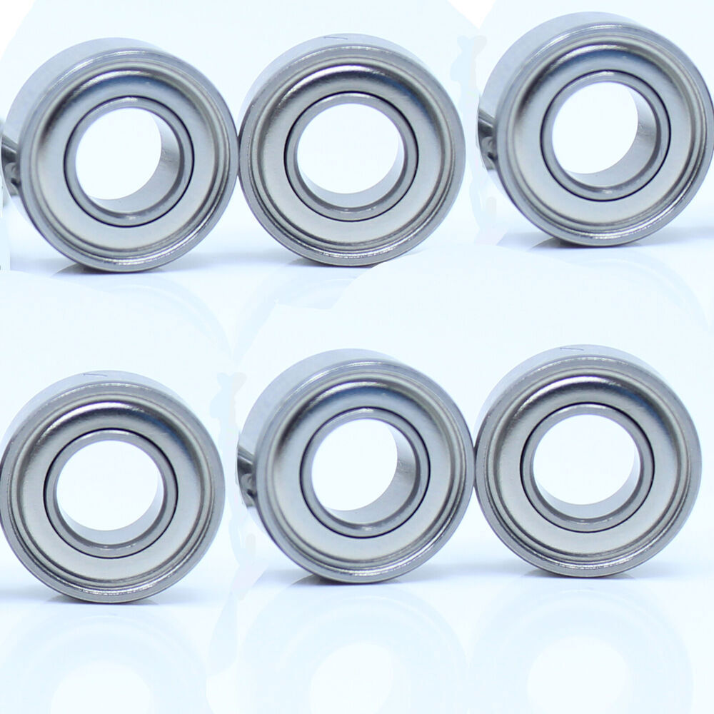 2PCS EE4ZZ 1/2″x1 1/8″ x 5/16″ Inch Miniature Shielded Bearing 12.7*28.57*7.93mm