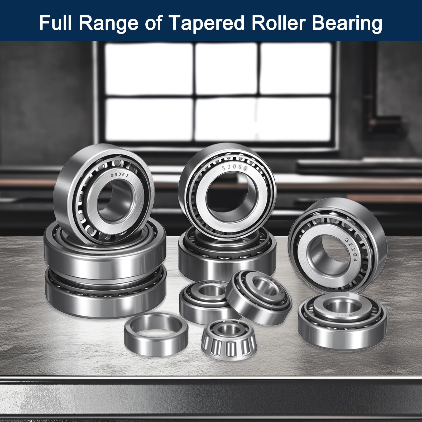 HIPicco 2 Pack HM88649/10 Tapered Roller Bearing Cone and Cup Set, 1.375″ Bor…