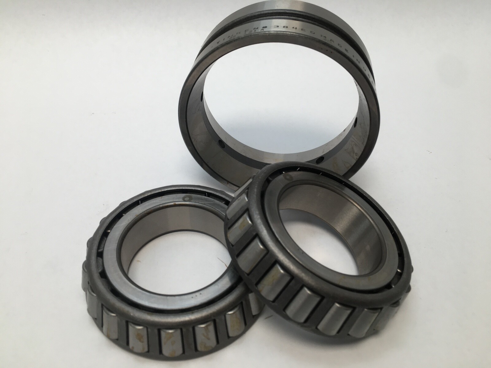 Timken 385A-90313 Double Taper Roller Bearing Cone & Cup 2″ ID 3-15/16″ OD USA