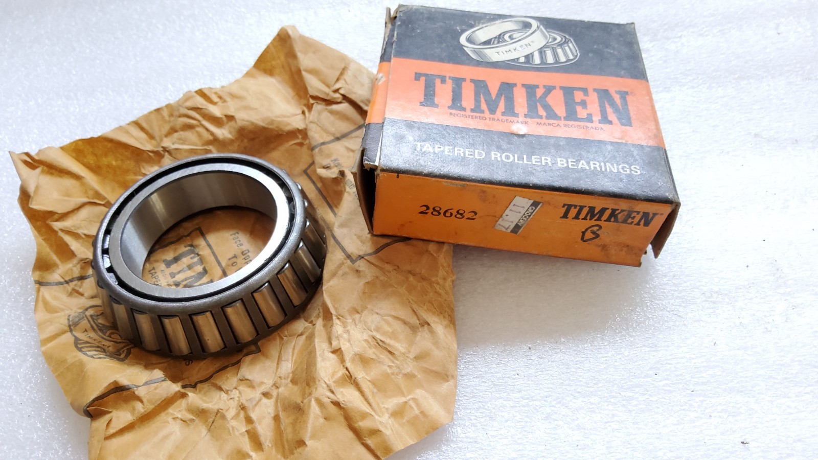 NOS Timken 28682 Tapered Roller Bearing Cone
