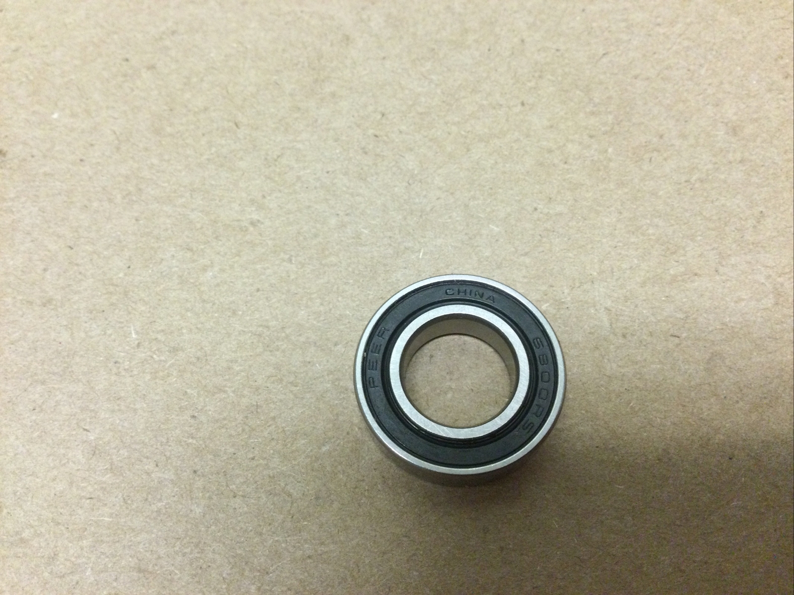 NEW, (LOT 27) PEER DEEP GROOVE BALL BEARING 6800RS, FREE SHIPPING