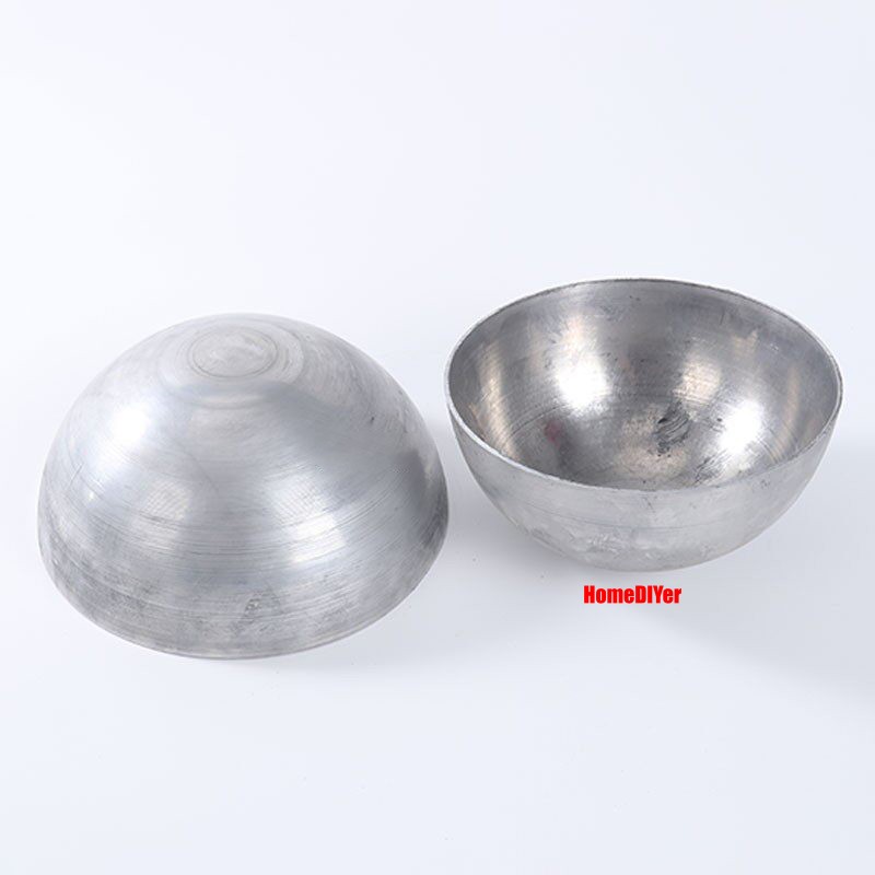 Aluminum Hemispheres Ø 20mm-380mm Metal Hollow Half Ball Alu Round Half Spheres