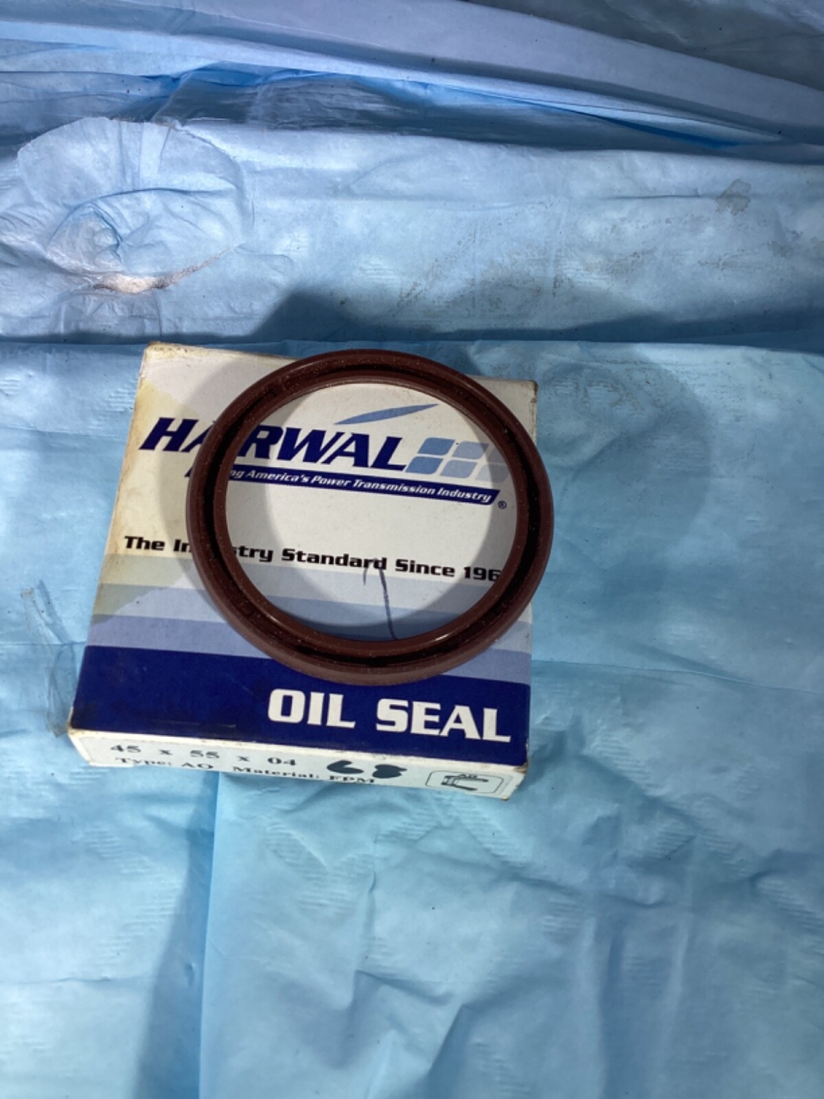 Harwak Oil Seal 45 x 55 x 04 Type: AO MATERIAL: FPM