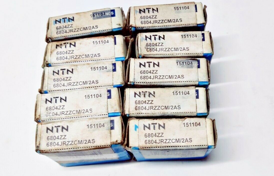 6804 ZZ Ball Bearing 20x32x7 MM NEW NTN JAPAN BOX PACK 6804 ZZ LOT OF 10pc 6804