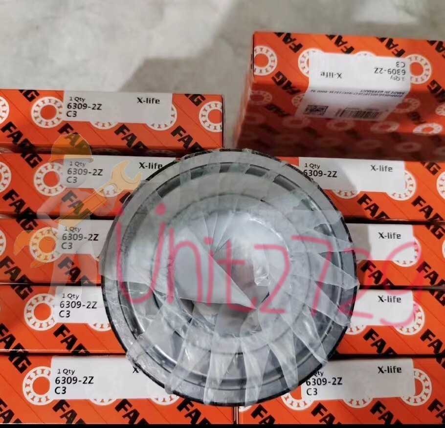 NEW FAG 6309-2Z-C3 Deep Groove Ball Bearing 1PCS #DC