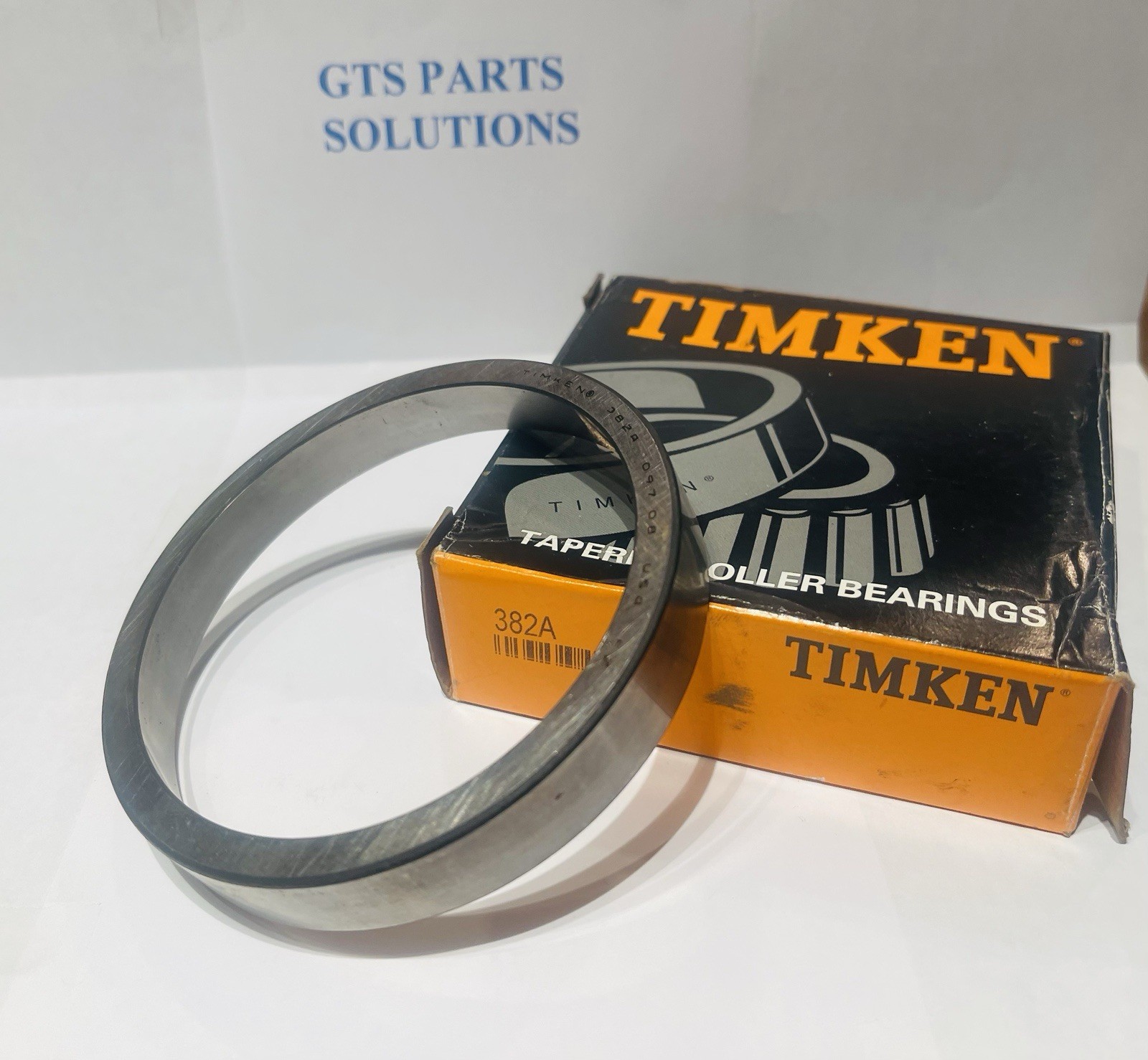 Timken 382A Tapered Roller Bearing Cup, 3.8125″ OD, 0.625″ Width, MADE IN USA