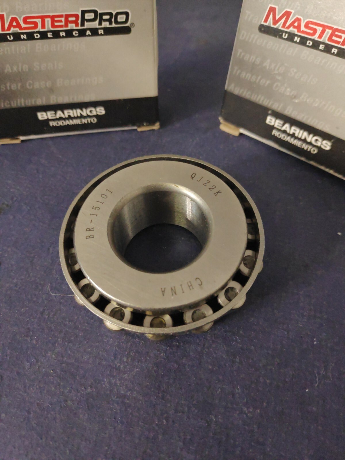 2 x NEW Master Pro Undercar 15101 CONE TAPERED ROLLER BEARINGS – Ships Free