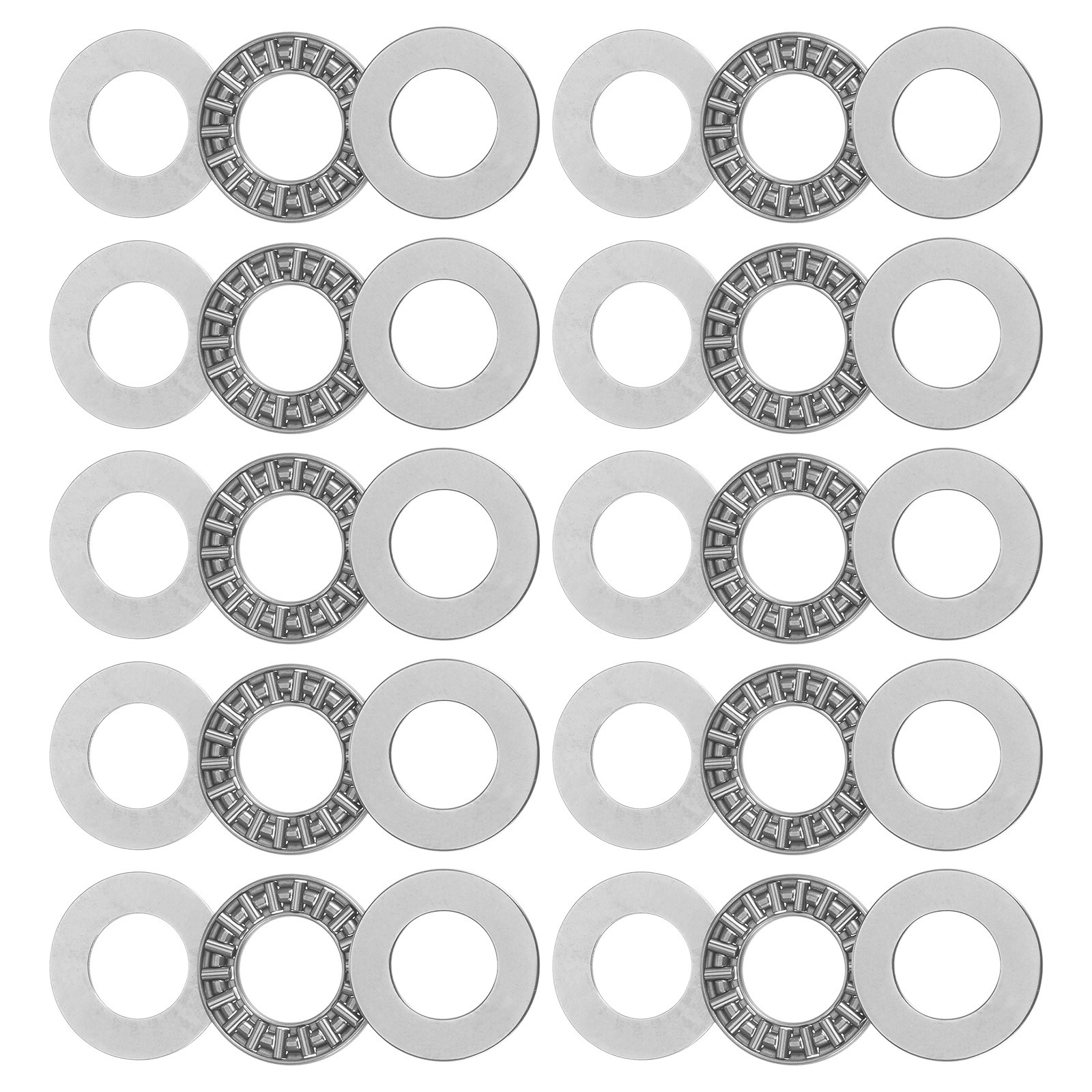 AXK1528 Thrust Needle Roller Bearings with AS1528 Washers 10sets