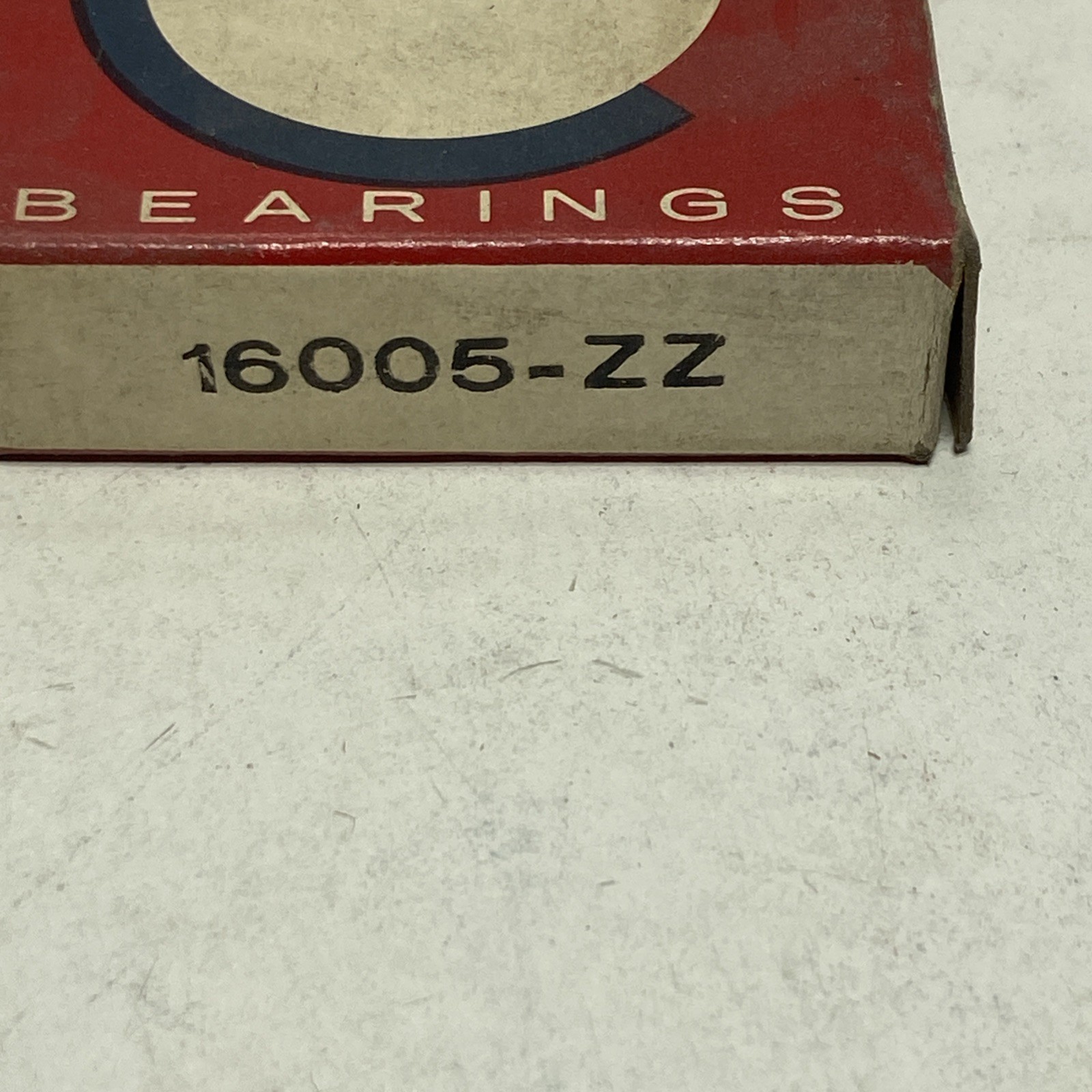 Consolidated 16005-ZZ Deep Groove Bearing, 25mm ID, 47mm OD, 8mm Width