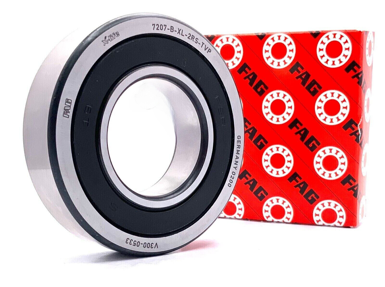 7207-B-XL-2RS-TVP SINGLE ROW ANGULAR CONTACT BALL BEARING 35x72x17 FAST SHIPPING