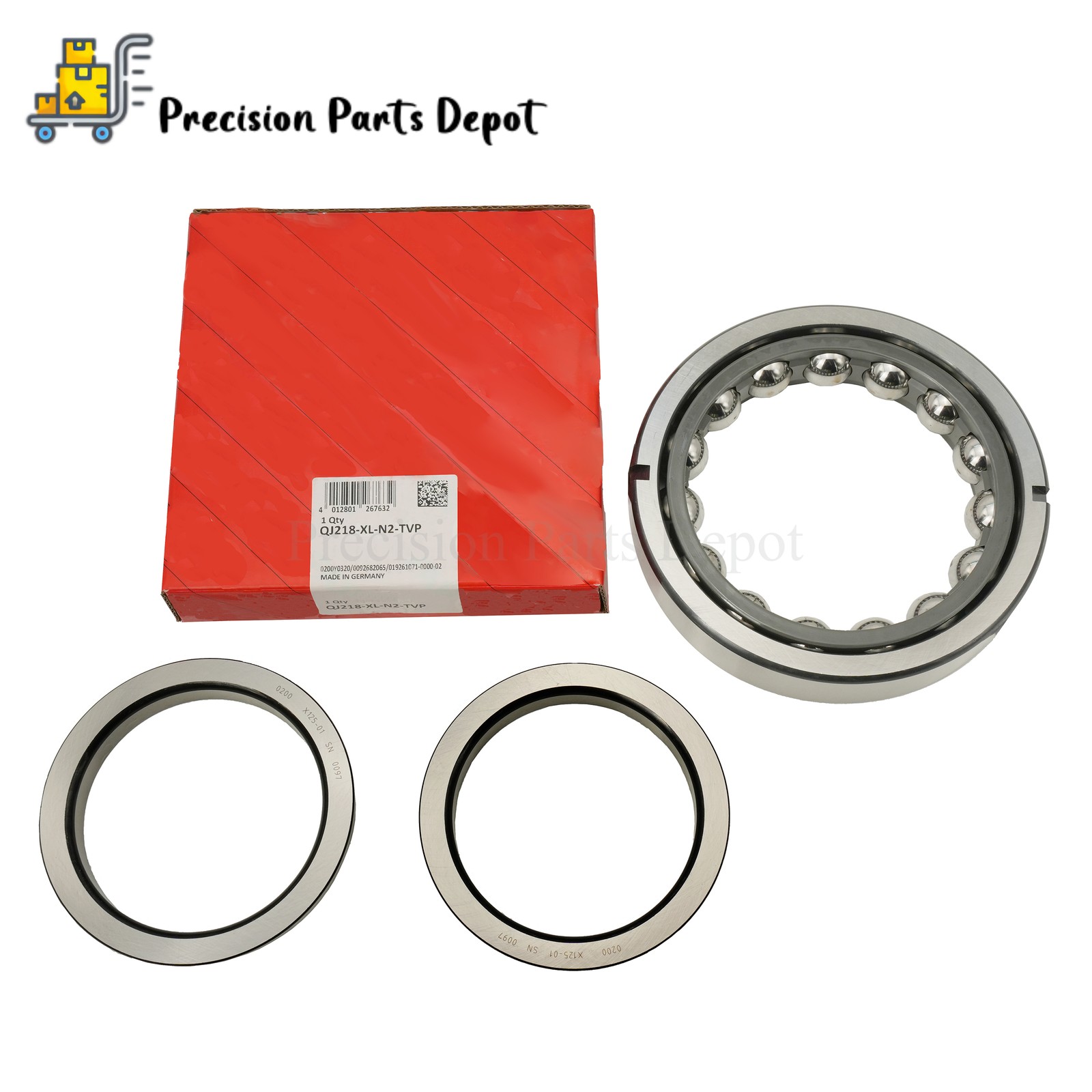 NEW Four Point Contact Bearing For FAG QJ218 XL N2 TVP 90x160x30 mm US