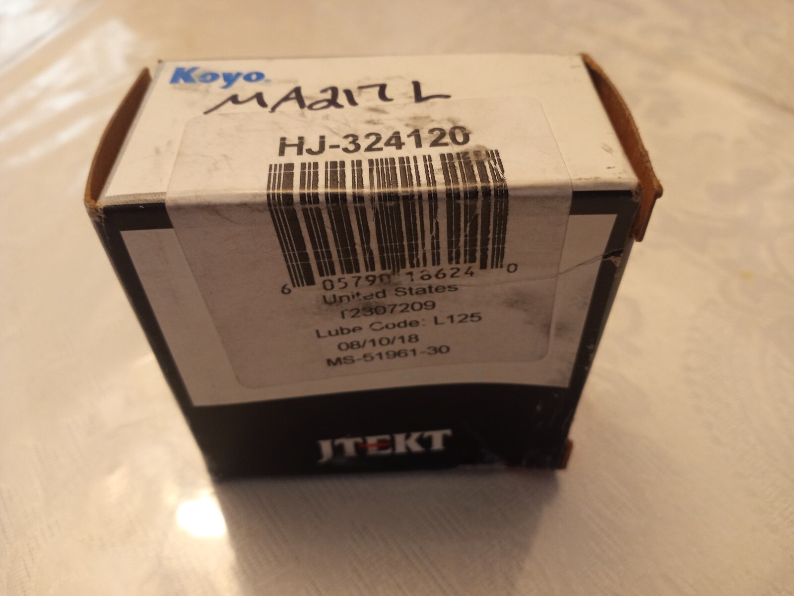 Koyo HJ-324120 ** Needle Roller Bearing 2-9/16″OD 2″ID 1-1/4″WID **