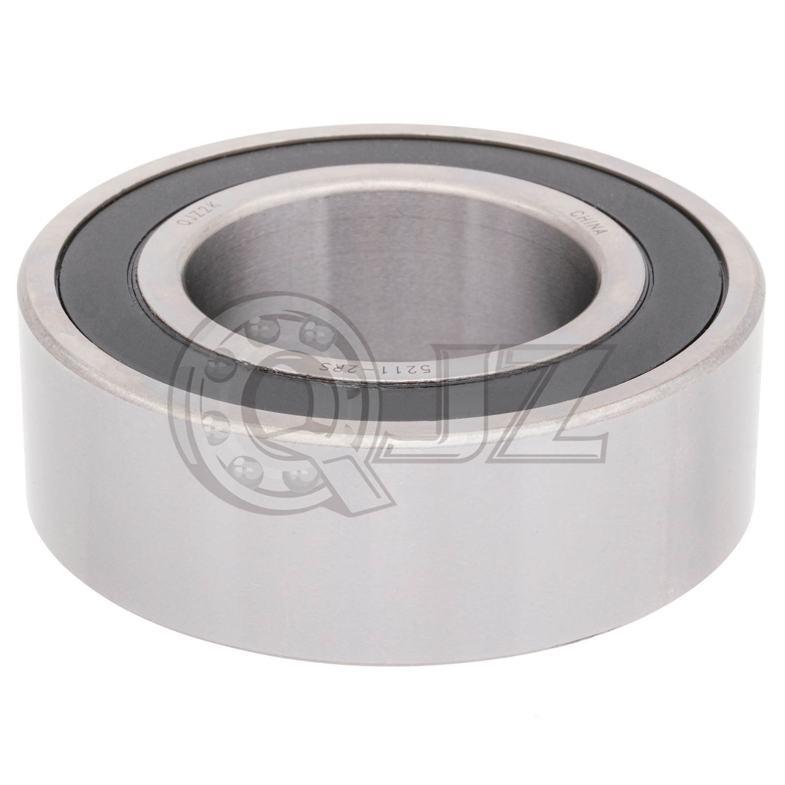 [2-Pack] 5211-2RS Angular Contact Ball Bearing 55mm x 100 mm x 33.3mm (IDxODxW)