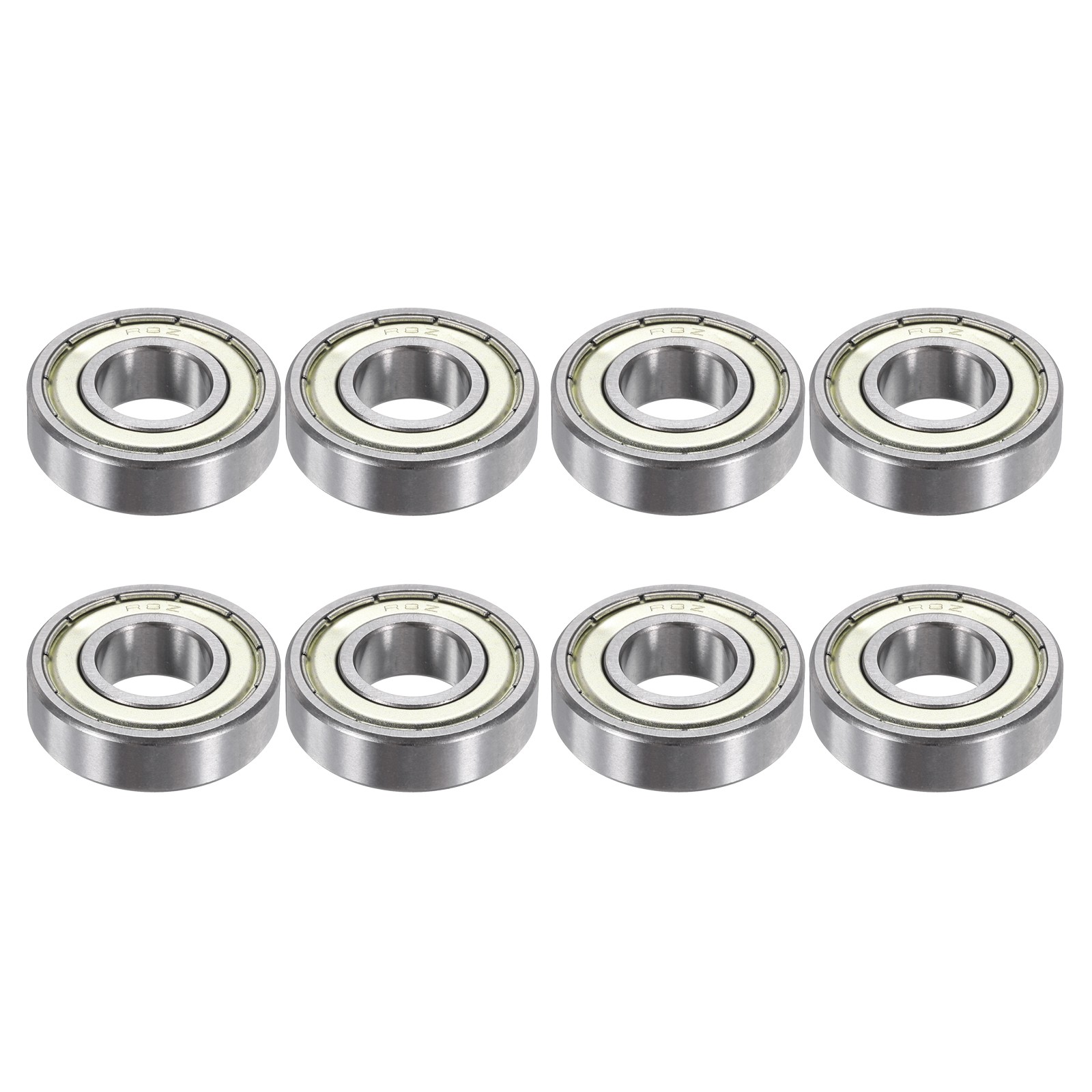8pcs R8ZZ 1/2″x1-1/8″x5/16″ Z2 Double Shield Iron Ball Bearing